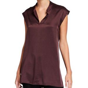 Eileen Fisher | Sandwash Silk Tunic | Cassis | L